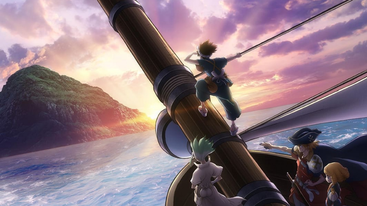 انمي Dr. Stone الموسم الثالث الحلقة 9 التاسعة مترجمة